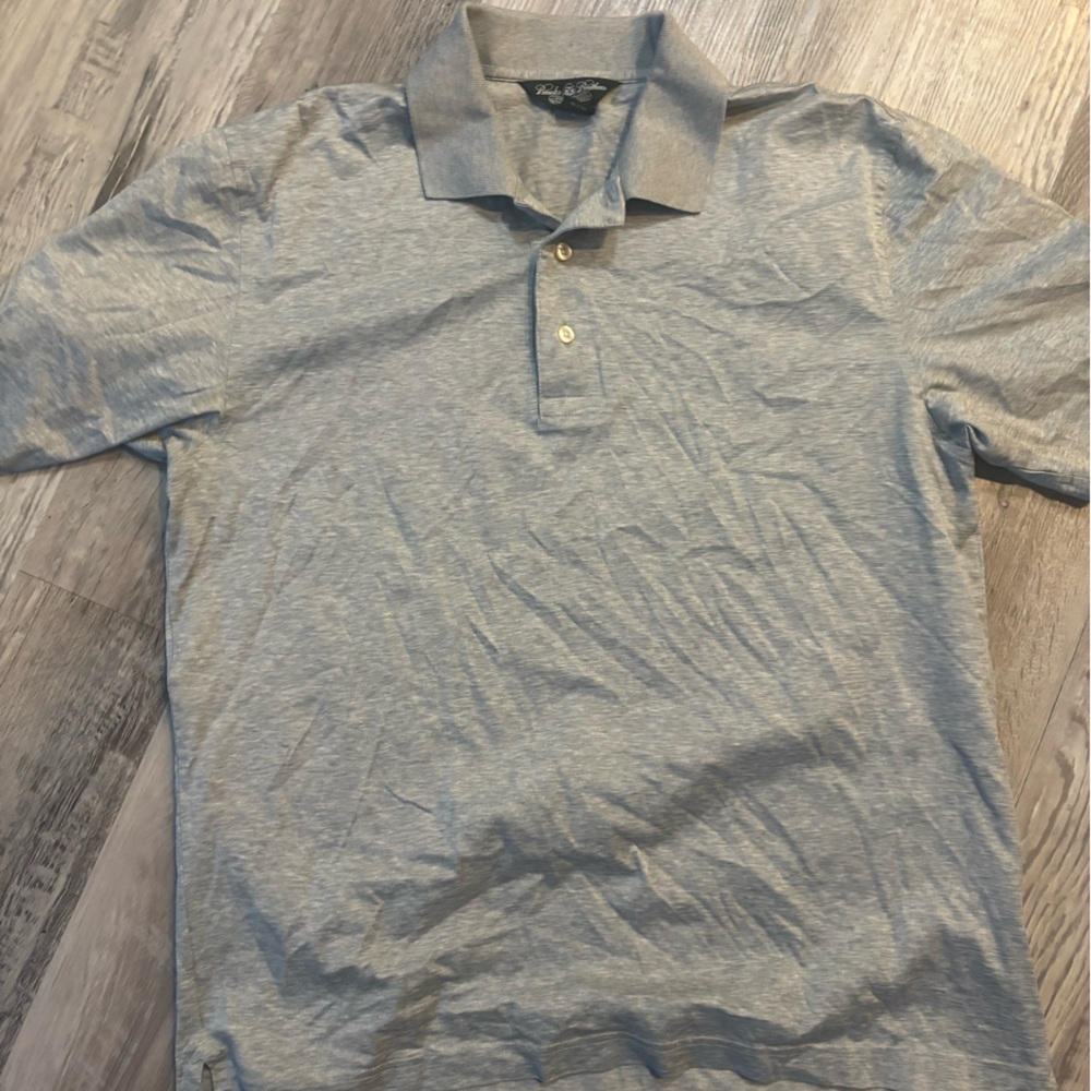 Brooks Brothers Light Gray Polo Shirt